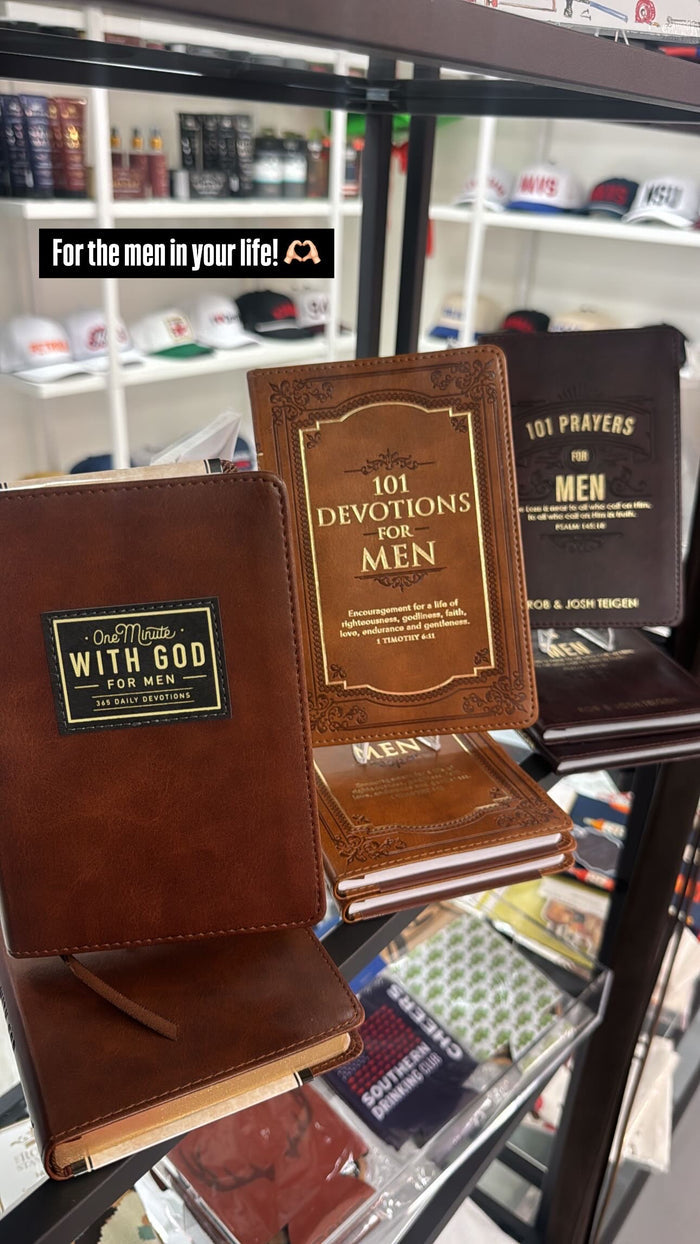 101 DEVOTIONS FOR MEN FAUX LEATHER