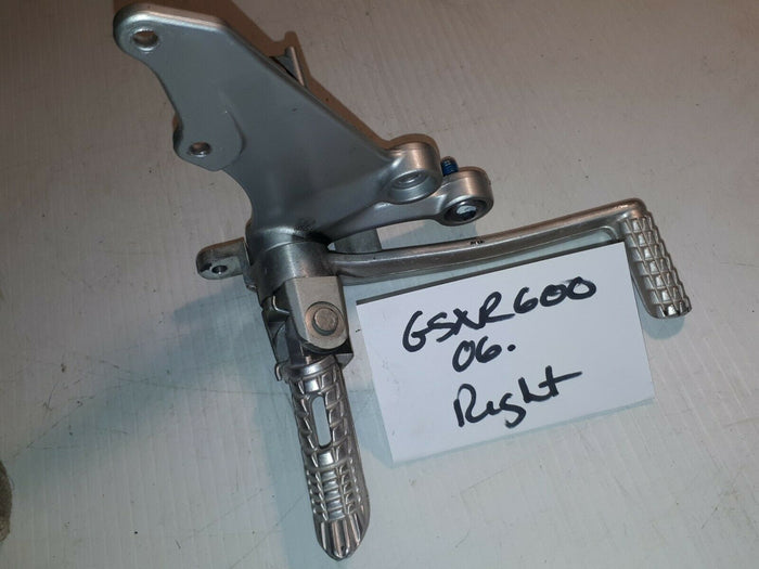 2006 2007 GSXR 600 FOOTPEG