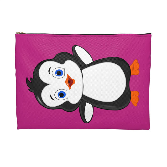 Accessory Pouch - Bebo The Penguin - Pink