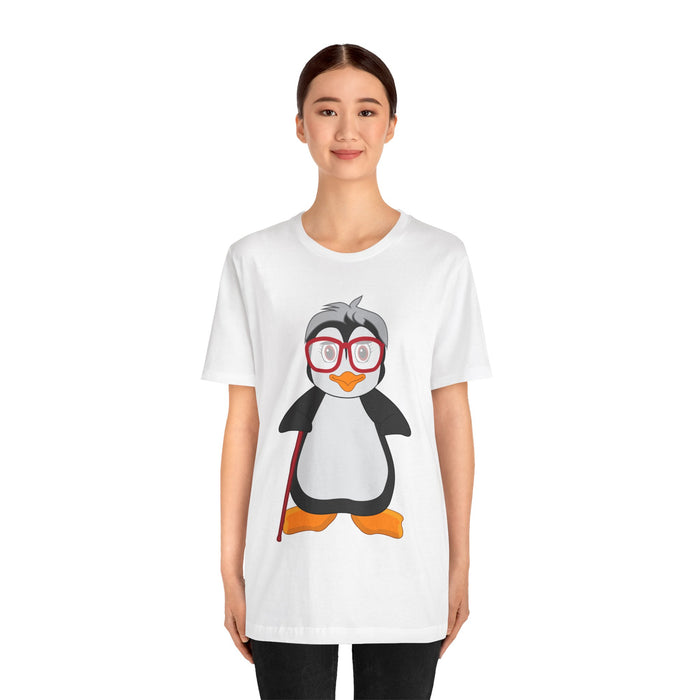Adult-Size Grandma Penguin Tee - Leigha Marina Cartoon Design