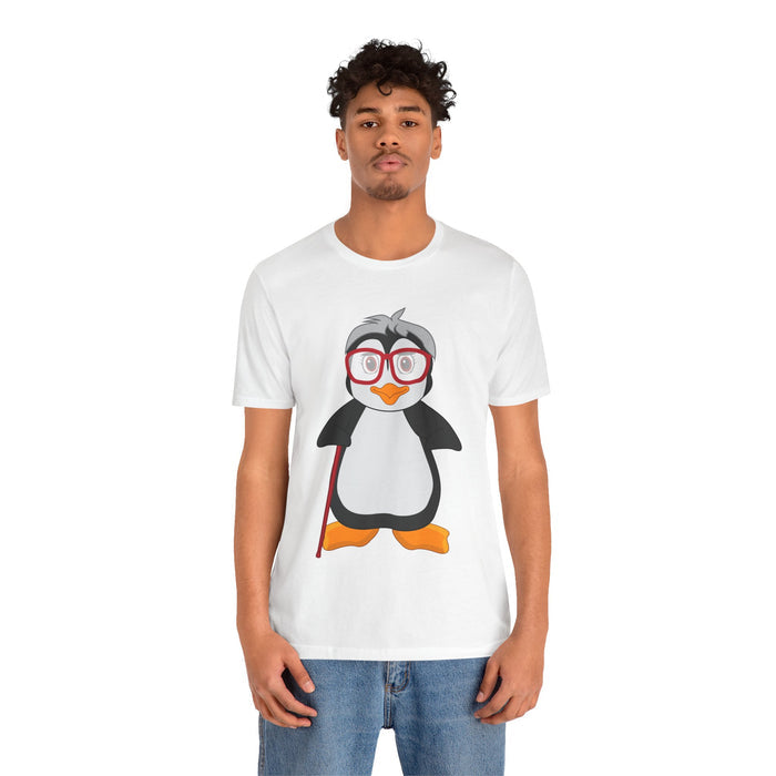 Adult-Size Grandma Penguin Tee - Leigha Marina Cartoon Design