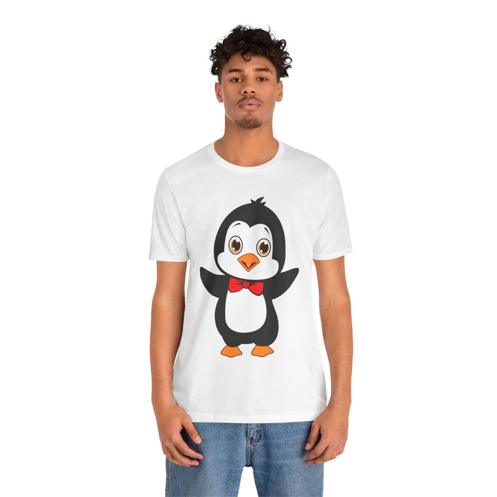 Adult-Size Okee The Penguin Tee - Leigha Marina Cartoon Design