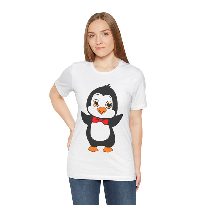 Adult-Size Okee The Penguin Tee - Leigha Marina Cartoon Design