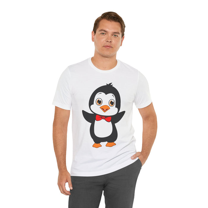 Adult-Size Okee The Penguin Tee - Leigha Marina Cartoon Design
