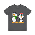 Adult-Size Tee - Leigha Marina's Mommy & Daddy Penguins