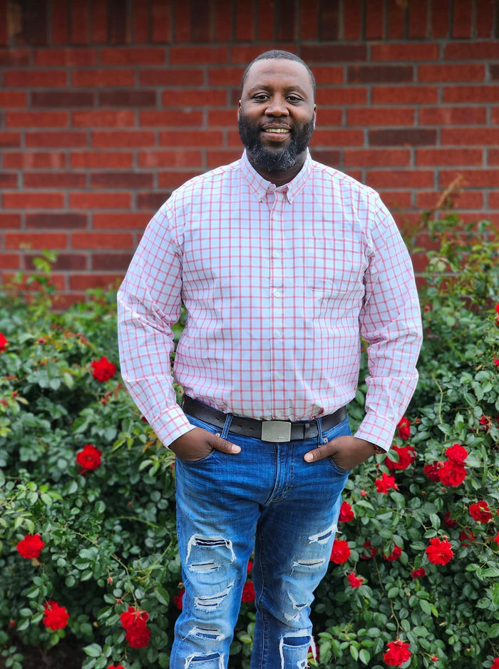 BIENVILLE WOVEN SHIRT (size medium left)