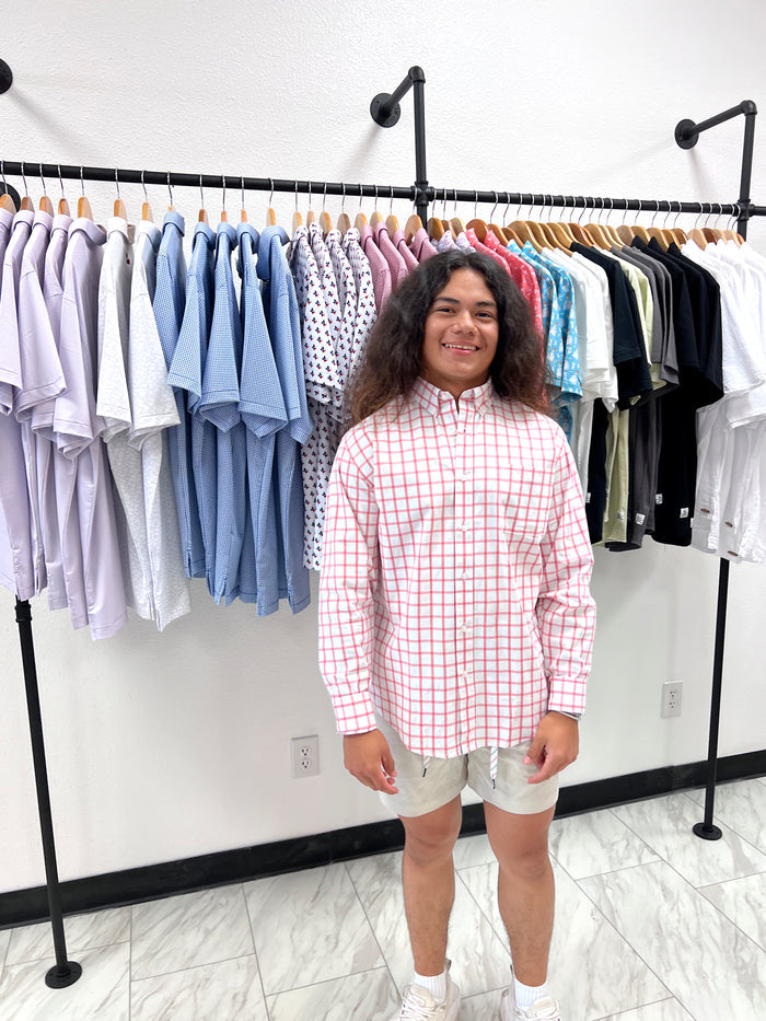 BIENVILLE WOVEN SHIRT (size medium left)