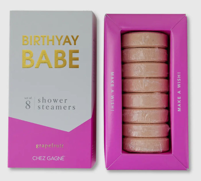 BIRTHYAY BABE SHOWER STEAMERS