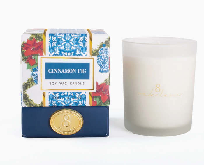 CINNAMON FIG 5.6OZ SOY WAX CANDLE