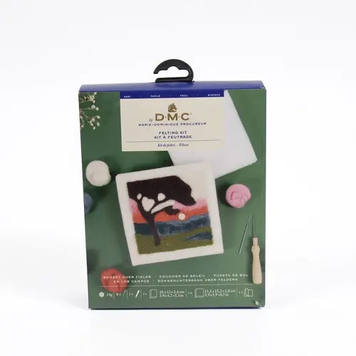 DMC Felting Kit - Sunset