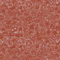 End Papers Basic (Burnt Brick)