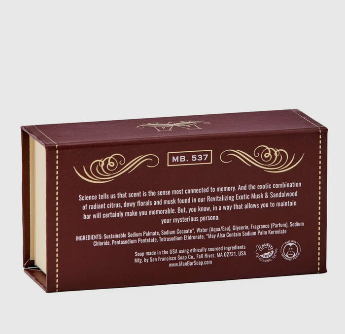 Exotic Musk & Sandalwood Man Bar
