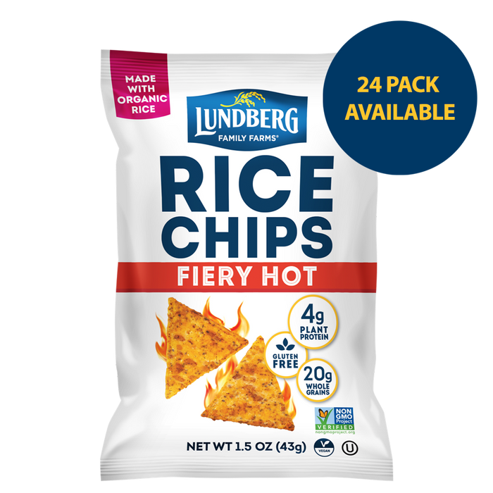 Fiery Hot Rice Chips - Single-Serve