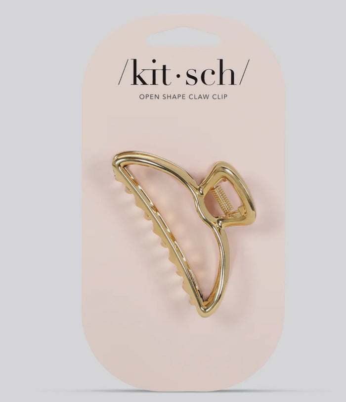 Gold Metal Claw Clip