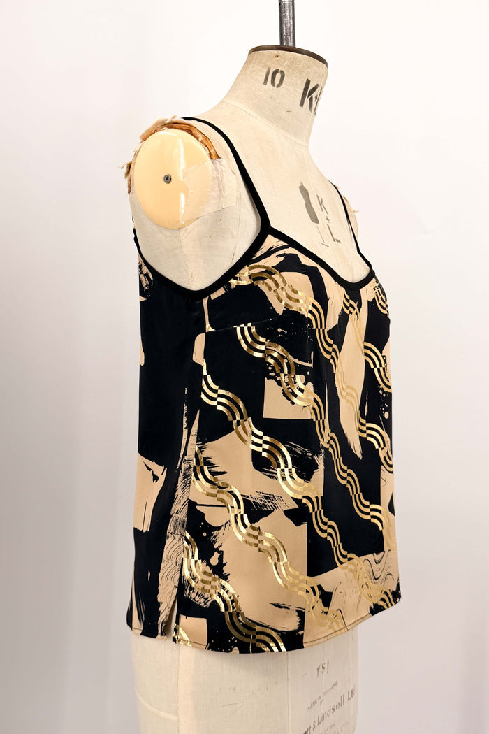 Hand Printed Cami Top - Artists Edition