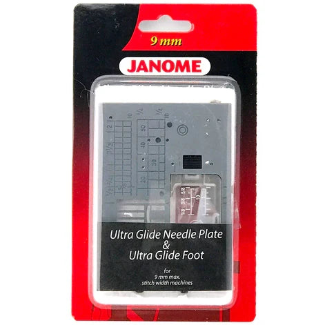 Janome Ultra Glide Needle Plate & Ultra Glide Foot