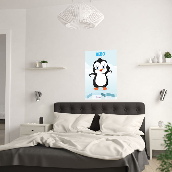 Leigha Marina's Bebo The Penguin Poster