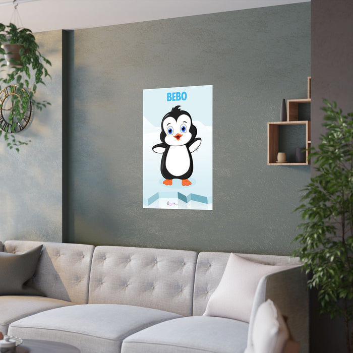 Leigha Marina's Bebo The Penguin Poster
