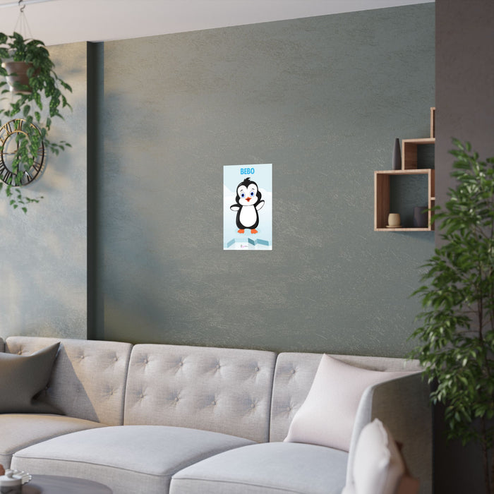 Leigha Marina's Bebo The Penguin Poster
