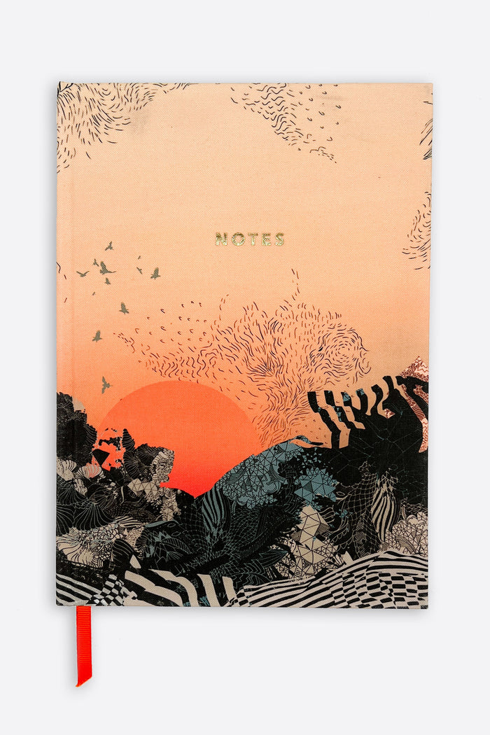 Notebook in Sunrise