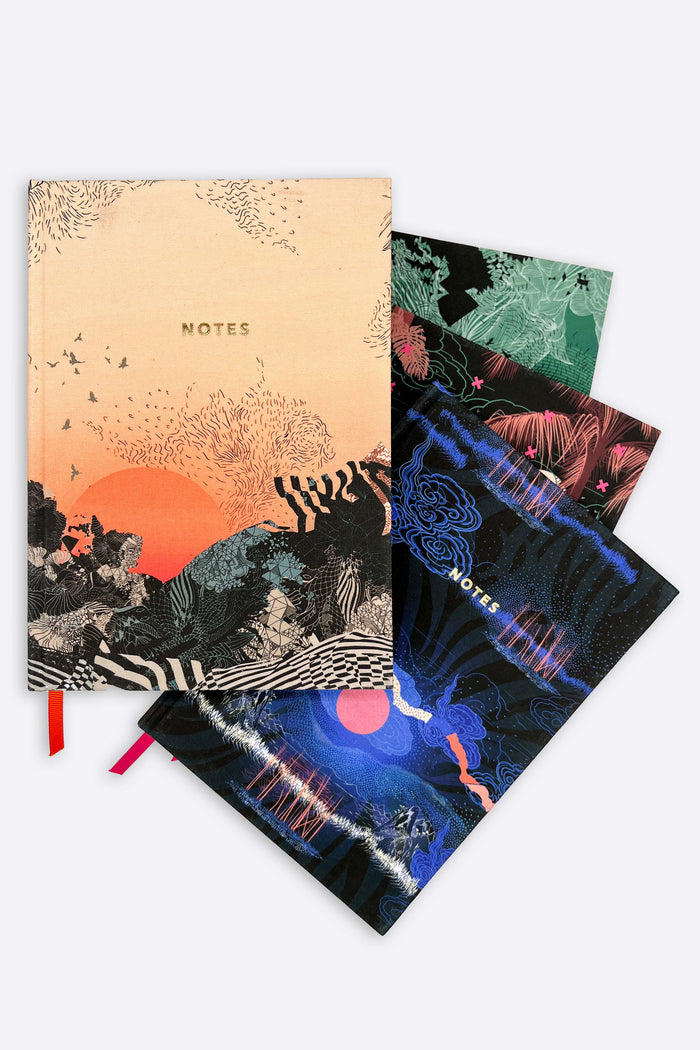 Notebook in Sunrise