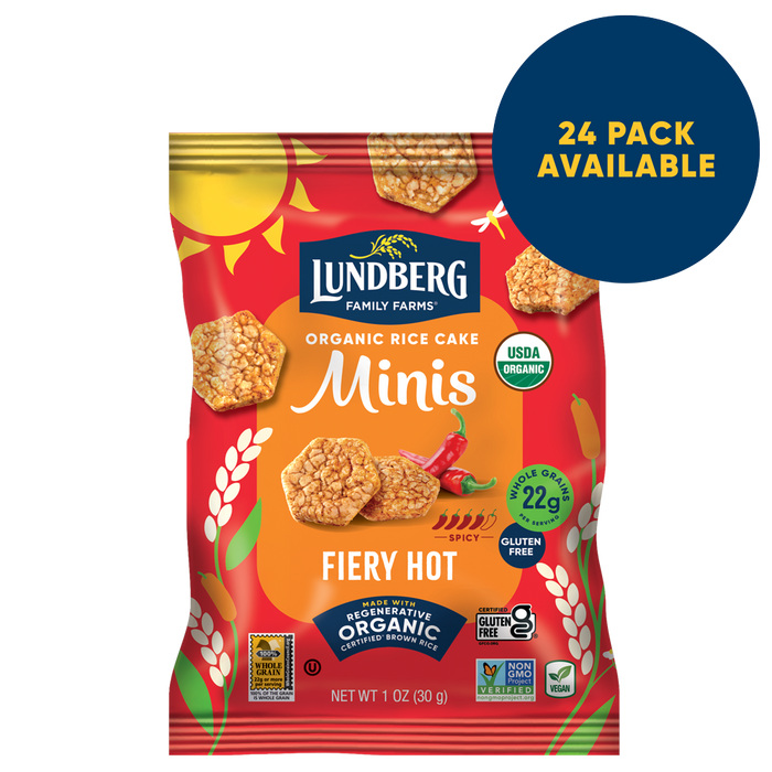 Organic Fiery Hot Rice Cake Minis, Single-Serve