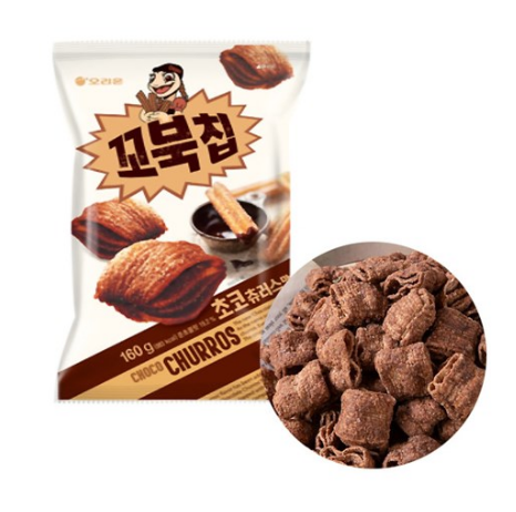 ORION Kkobuk Chips Schoko Churrosgeschmack 160g (XL Size)