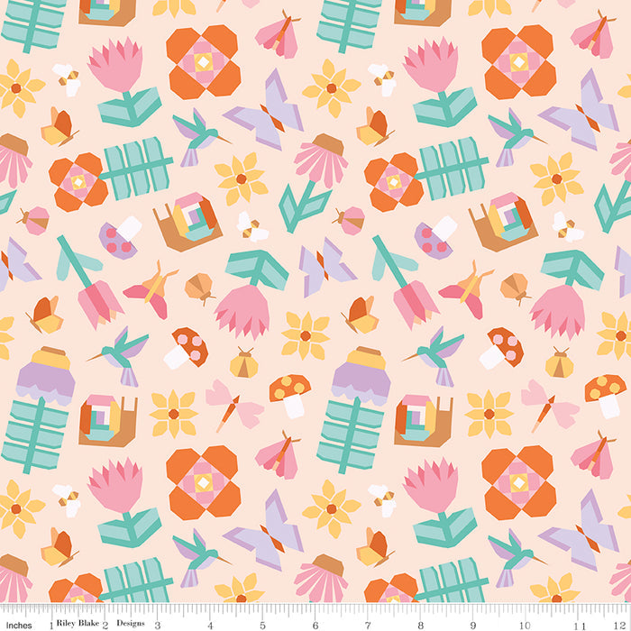Patchwork Main PEACH
