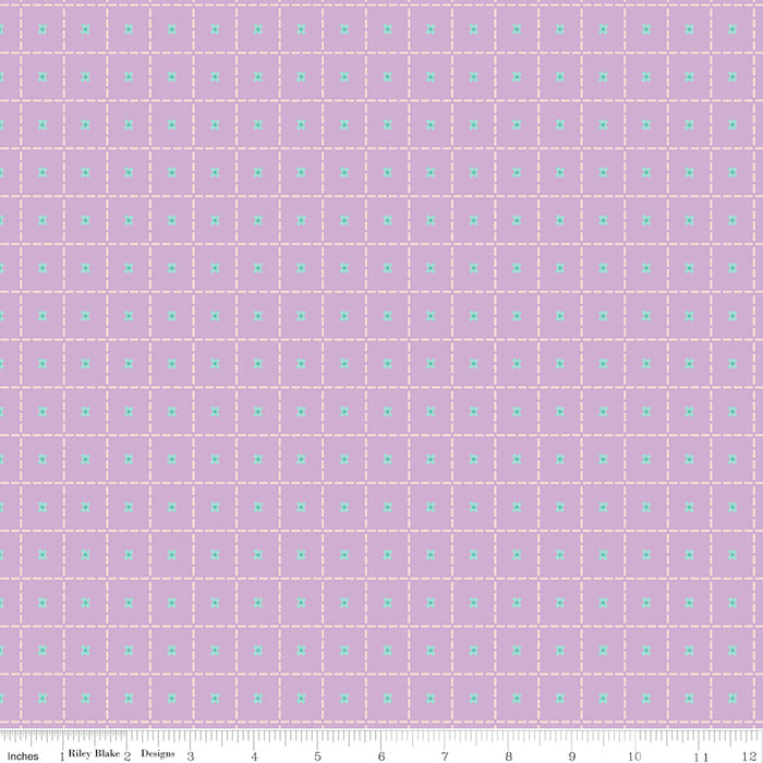 Patchwork Stitches PURPLE