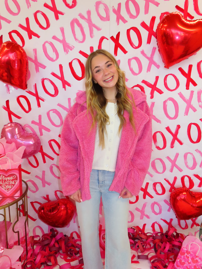 Pink Fluff Jacket