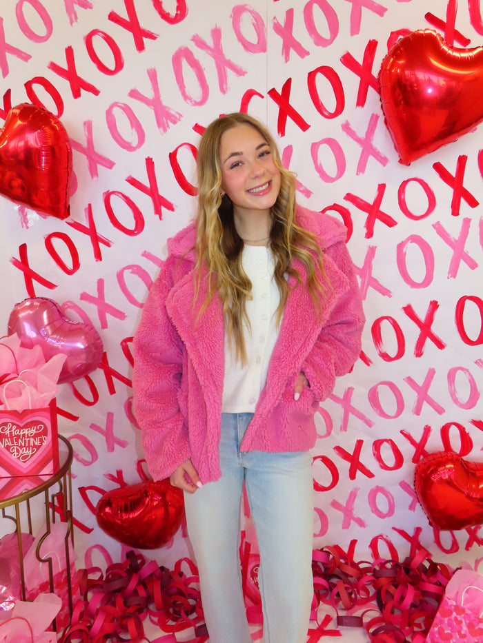 Pink Fluff Jacket