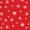 Playful Flakes Red