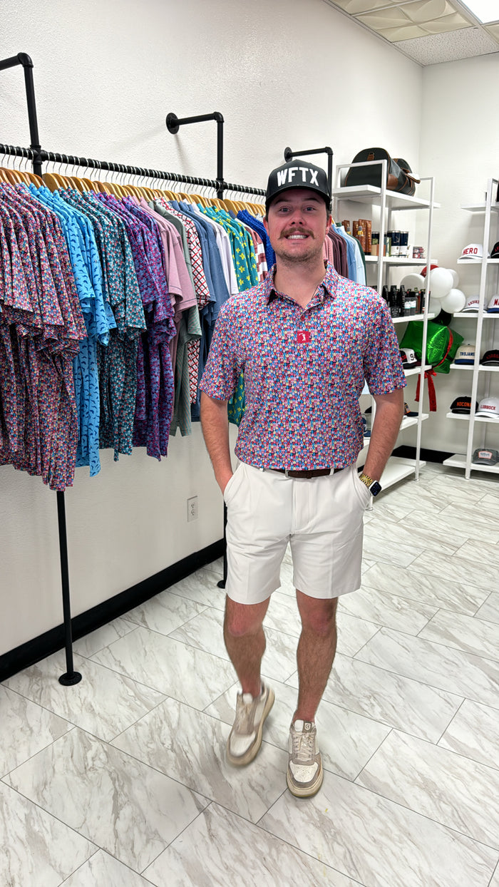 STONE PLAYER FIT WOVEN 8" SHORT