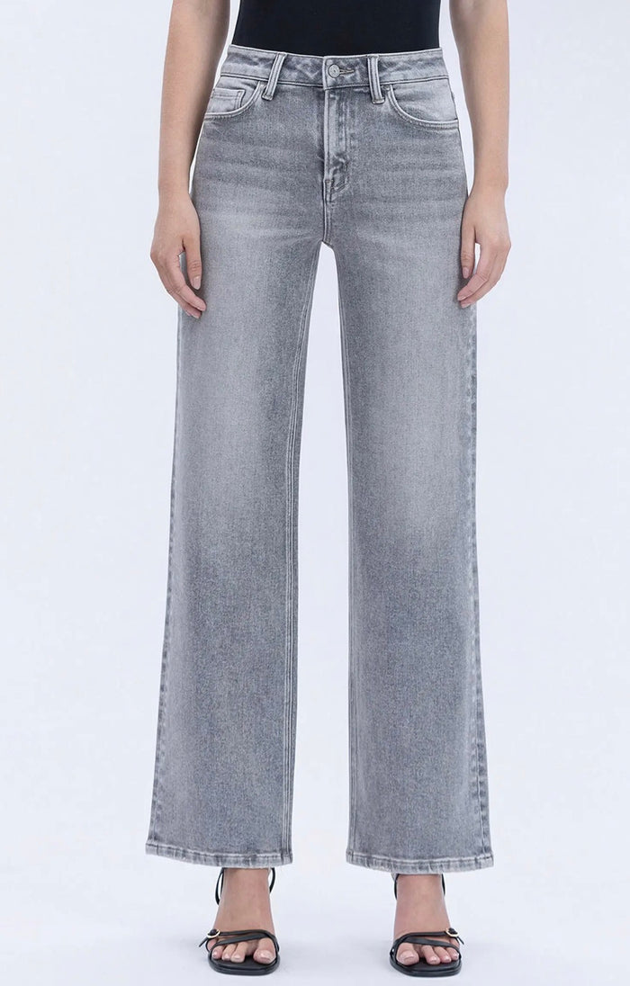 VERVET HIGH RISE FULL LENGTH GREY JEANS