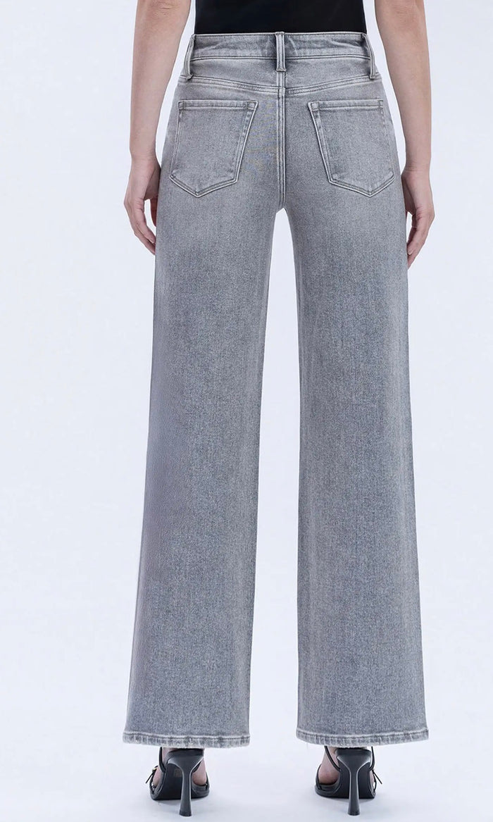 VERVET HIGH RISE FULL LENGTH GREY JEANS