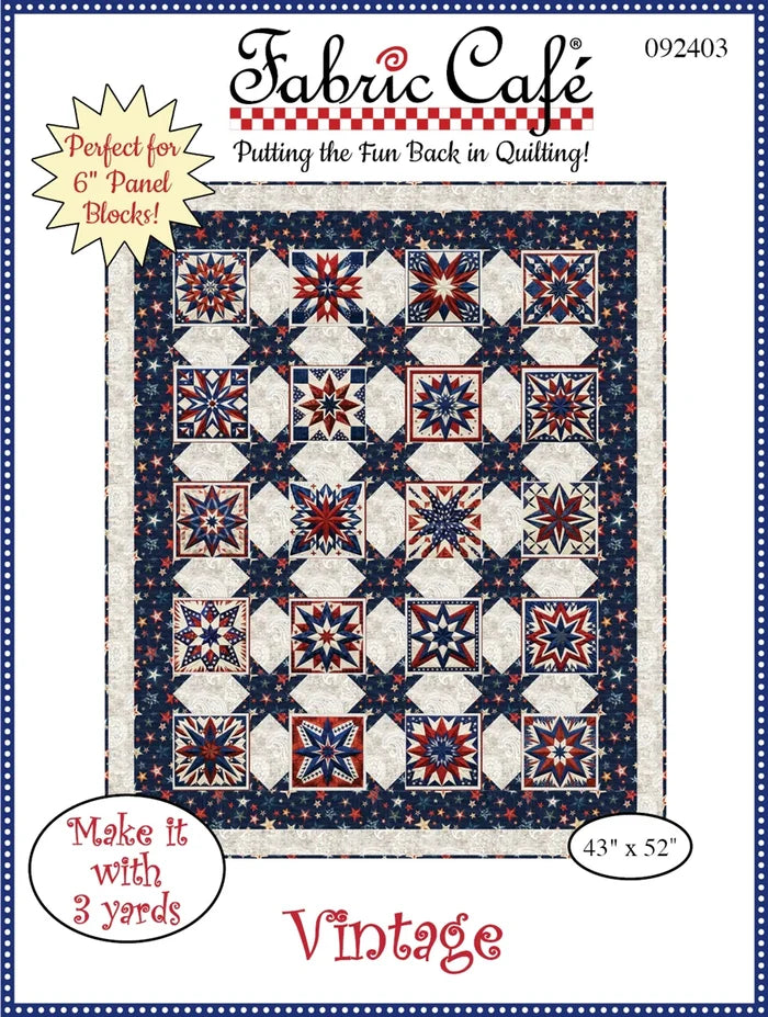Vintage 3-Yard Quilt Pattern